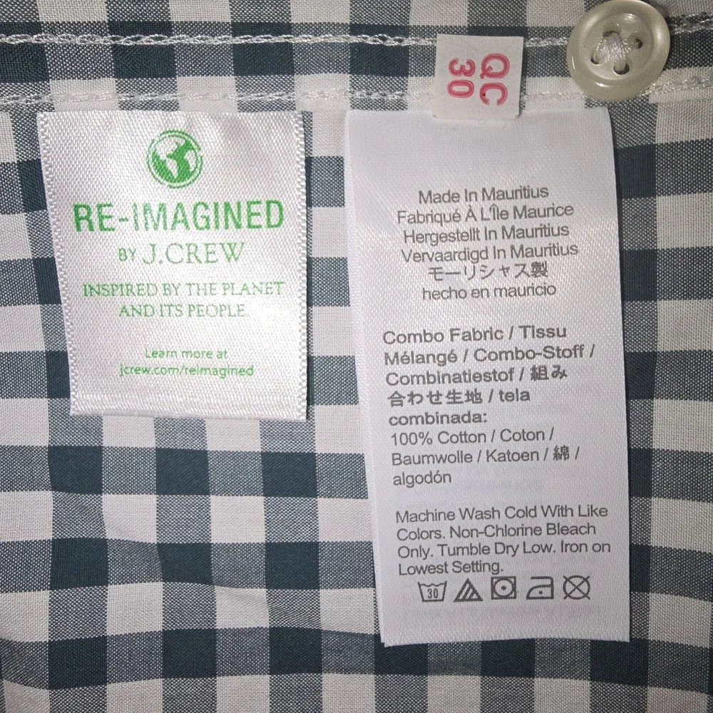 J. Crew crew organic